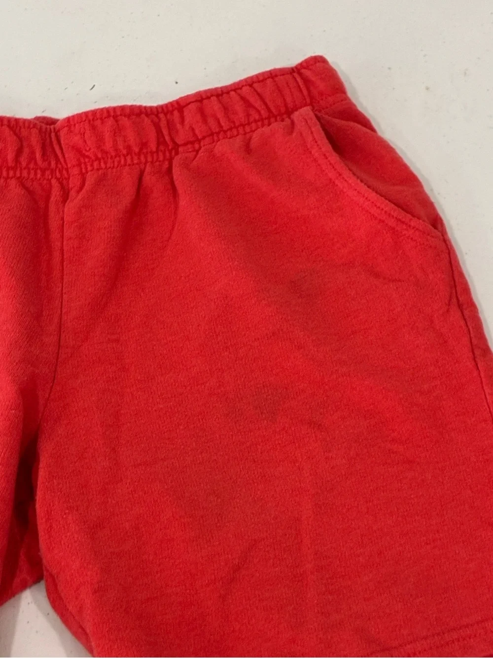 Cat & Jack Kids Red Knit Sweat Shorts Size XL (14)